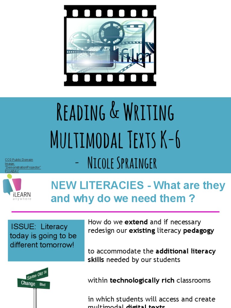 Multimodal Literacy Reading & Viewing Multimodal Digital Texts in