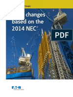 Codes Changes Based On NEC 2014