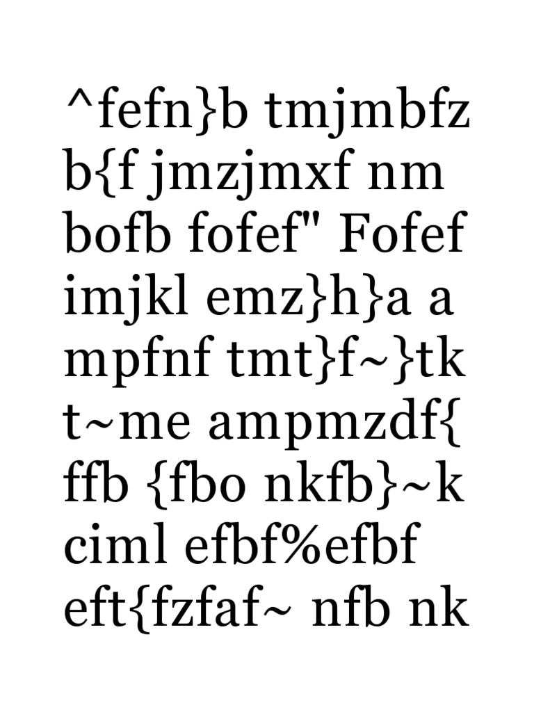 Encrypted Text Analysis | PDF