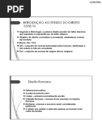 INTRODUÇÃO AO ESTUDO DO DIREITO - AULA 1