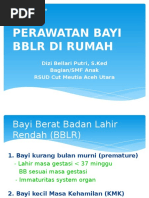 Perawatan Bayi BBLR Di Rumah