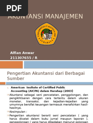 Akuntansi Manajemen