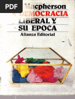 La Democracia Liberal y Su Epoca