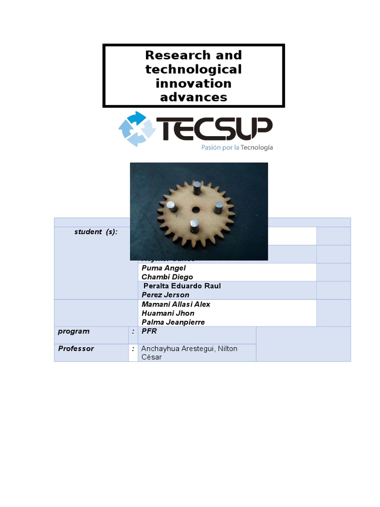 Student Innovation Paper Work | PDF | Technology & Engineering