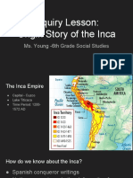 Pptmelanieyoung Inquiry Lesson Origin Story of The Inca 2