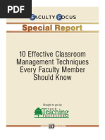 Download 10 Effective Classroom Management Techniques by Araas de Marte SN305417519 doc pdf