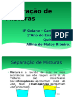 Separação de Misturas - Slides