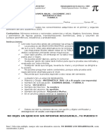 EXAMEN ANUAL 8º Básico Forma A Final