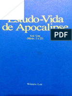 Estudo-Vida de Apocalipse Vol. 1