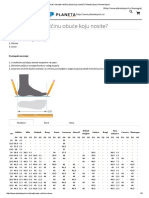 Kako Odrediti Veličinu Obuće Koju Nosite - Planeta Sport - Planeta Sport