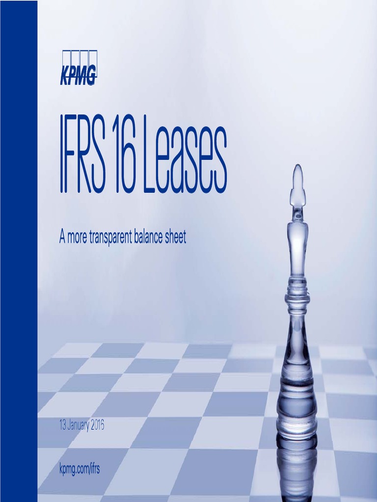 Ifrs 16 Leases | PDF | Balance Sheet | International Financial ...