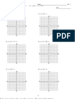 Absolute Value - Graphs