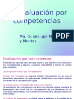 La Evaluacion Por Competencias