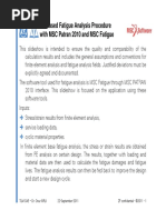 Fatigue Analysis MSC Patran