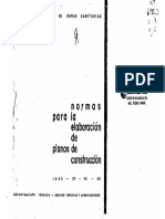 INOS. Normas Para La Elaboracion de Planos de Construccion