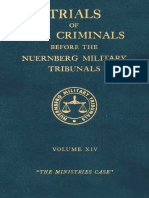Nuerenberg Military Tribunals War-Criminals Vol-XIV