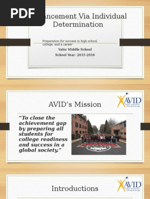 avid board presentation 20015-16