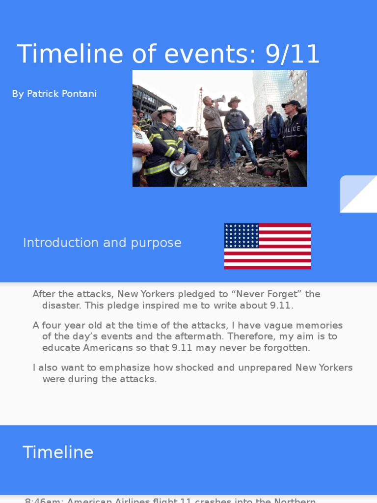 9/11 Timeline of Events and Impact | PDF | Young Adult
