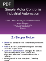 Simple Motor Control in Industrial Automation