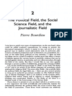 BOURDIEU Political Field Social Science Journalistic Field