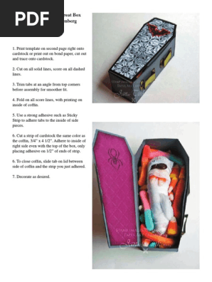 Coffin Treat Box