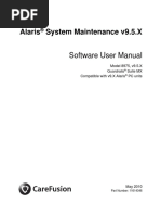 Alaris System Maint Software V9.5x Tech Manual