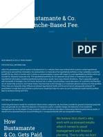 Tranche Based Fees