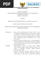 Download 20160105 - Permendesa No 21 Th 2015 ttg Penetapan Prioritas Dana Desa Tahun 2016pdf by Isa Ansori SN305457170 doc pdf
