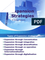 Expansion Strategies: Dr. Sandeep Kulshrestha