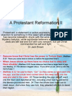A Protestant Reformation II