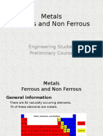 Metals Ferrous - Non Ferrous