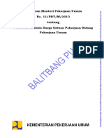 Permen PU 11- Nov 2013 Analisa Harga Satuan Pekerjaan (AHSP).pdf