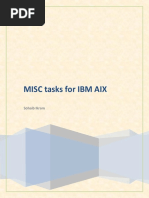 Misc Tasks