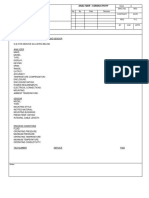 Analyzer - Conductivity: Sheet of Spec No. Rev. No. by Date Revision Contract Date