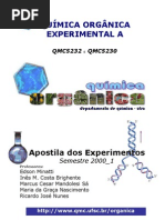 Apostila de Experimentos - Qu Mica Org Nica