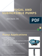 Irrigation Training Centrifugal and Submersible Pumps