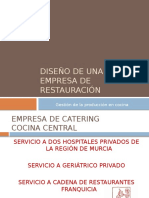 Diseño de Una Empresa de Restauración