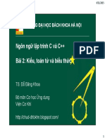Bai 2 - Kieu Toan Tu Va Bieu Thuc PDF