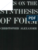 Alexander Christopher Notes on the Synthesis of Form