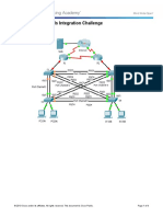 3.3.1.2 Packet Tracer - Skills Integration Challenge Instructions