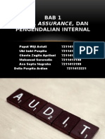 Pde_kelompok 1_audit, Assurance, Dan Pengendalian Internal