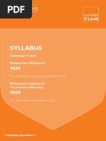 bank exam maths syllabus 4029