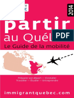 Guide Partir Quebec 2014