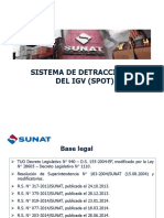 Sistema Detracciones Modificaciones 2015