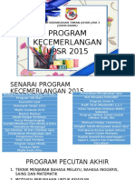 Program Kecemerlangan Upsr 2015