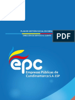 Plan de Gestión Social de Obras Epc