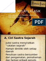 Sastra Melayu Klasik Akhir