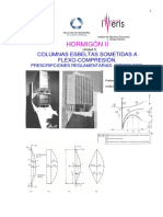 Columnas Esbeltas Sometidas a Flexo-compresión. Prescripciones Reglamentarias. Cirsoc-2005.