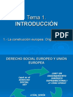 Concepto UE. Evolución