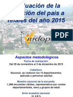 IUDOP Evaluación del país Año 2015 - El Salvador